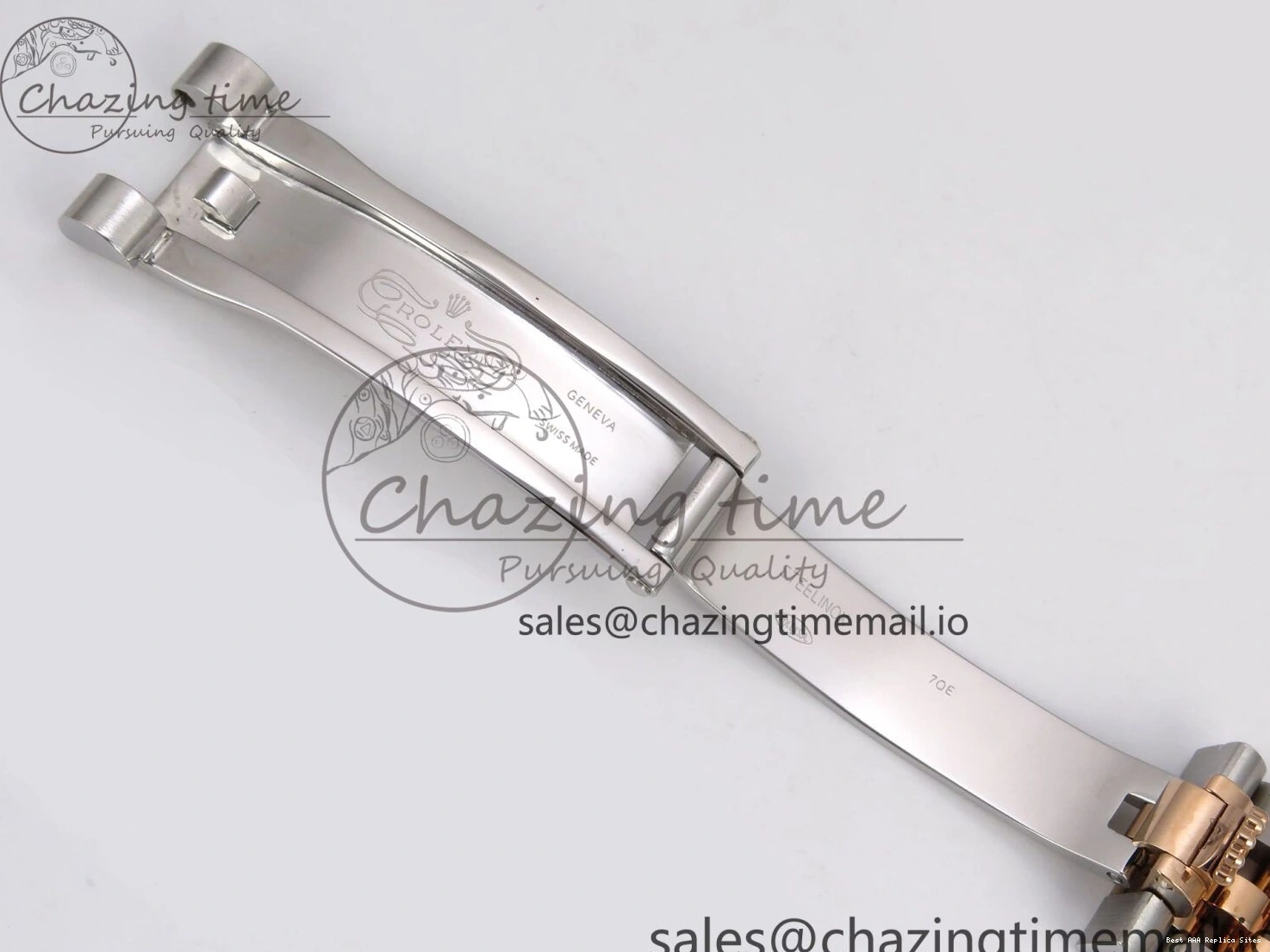 AAA Replica Watches GMF Bracelet SS on Jubilee Dimonds 278381RBR Supportive 1:1 Best 1166 Edition Brown 31 A DateJust Steel 904L RG Dial 0121